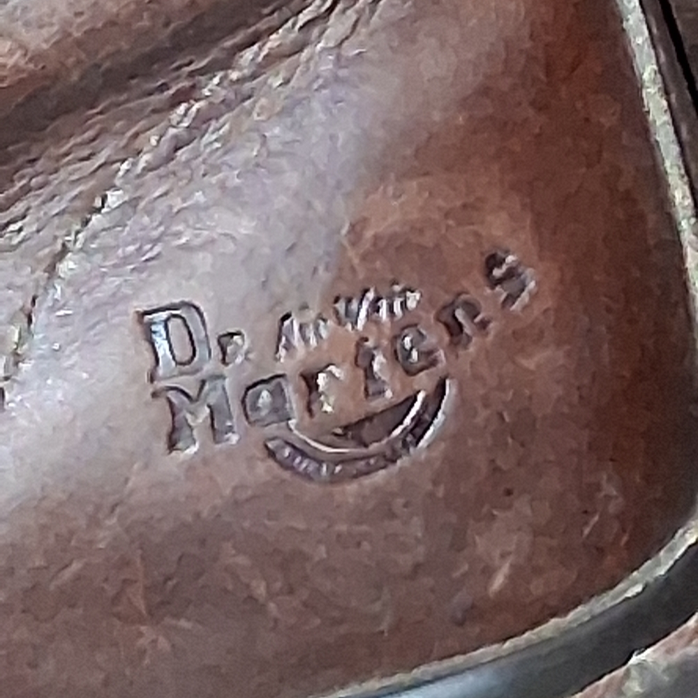 Dr. Martens Brown Leather Men's Boots - Picture 3 of 8